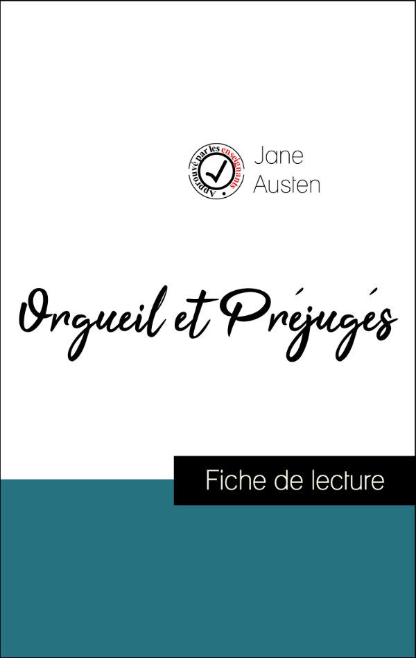 Fiche De Lecture Orgueil Et Pr Jug S Fichedelecture Fr